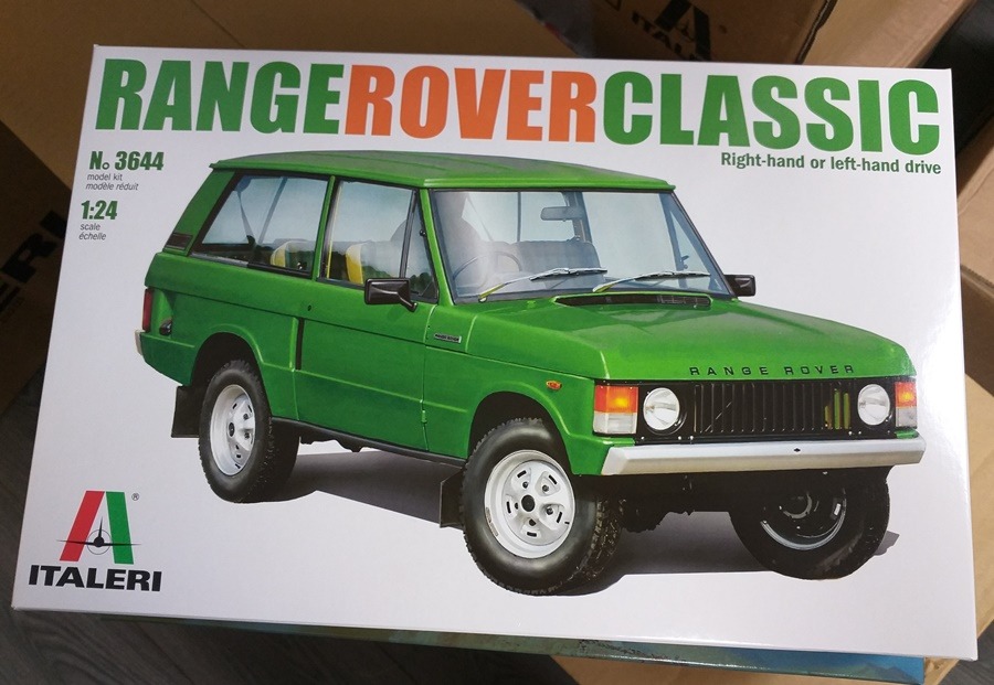 RANGE ROVER Classic ITALERI 1:24 plastic model kit 3644, 興趣及遊戲, 玩具 & 遊戲 ...
