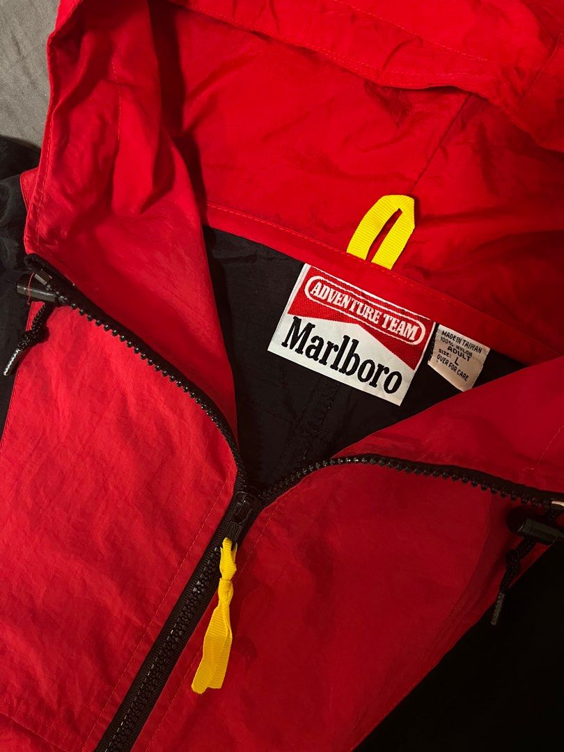 Rare Vintage Marlboro Windbreaker Women s Fashion Coats Jackets