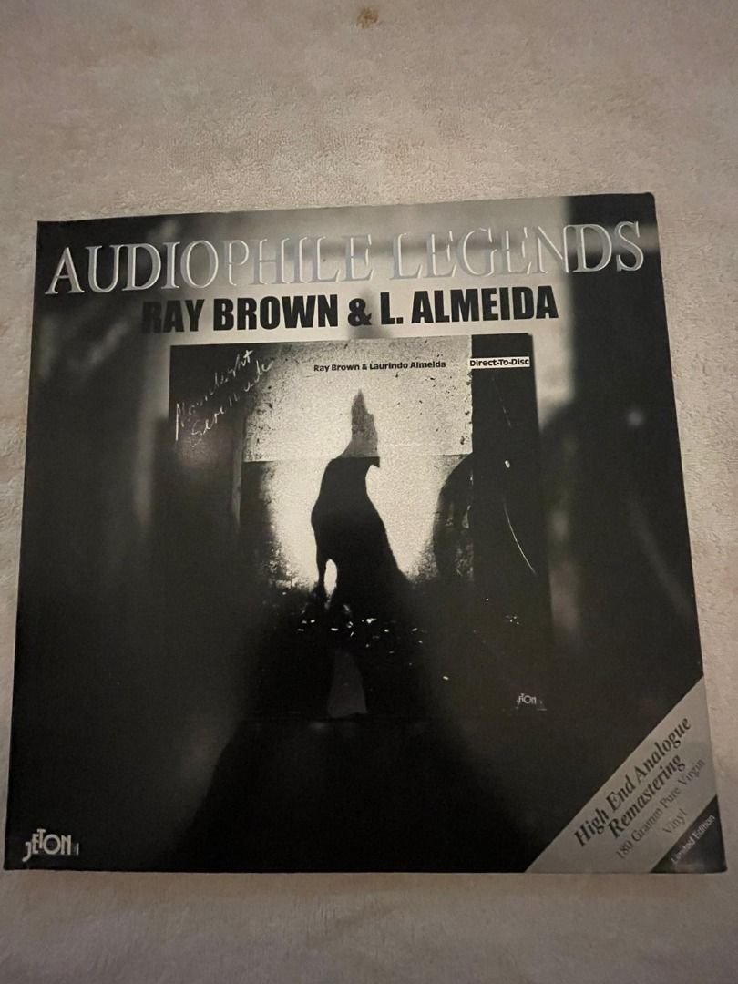 Ray Brown L. Almeida, Moonlight Serenade Vinyl LP, Jeton - JET 33 004,  2003, Germany