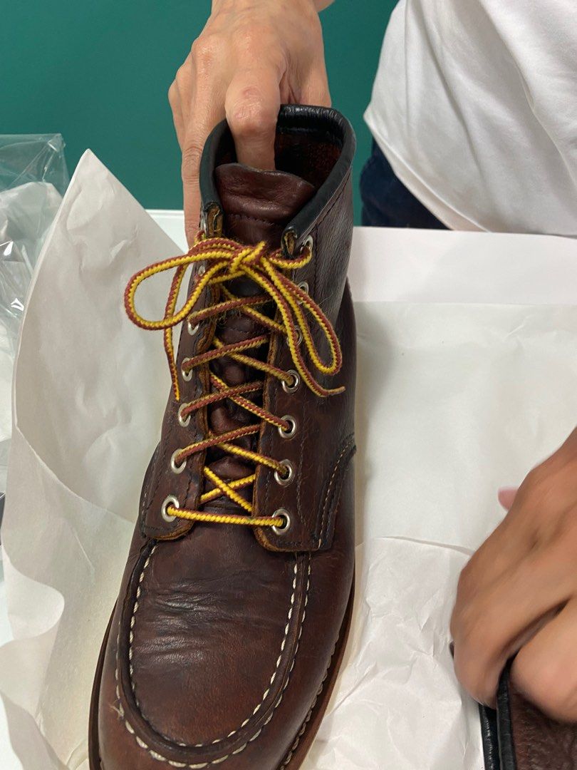 Red Wing Boots Men s Fashion Footwear Boots on Carousell