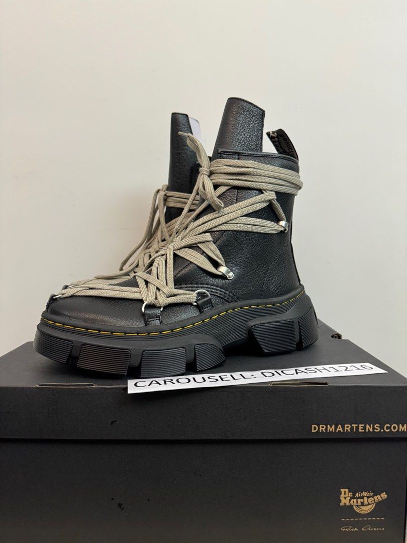 インターネット通販 Rick Owens × Dr. Martens Mega Lace Boot ...