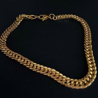 RUSH (Goldstainless steel) Cuban Bracelet unisex