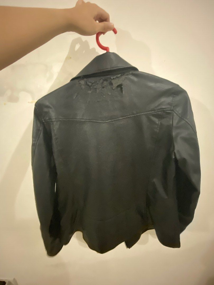 Uniqlo moto jacket top