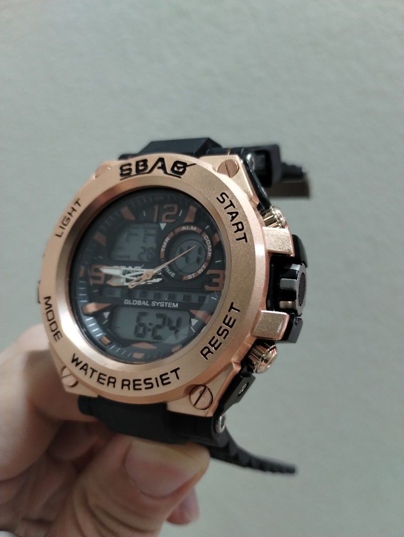 Sbao watch sale gold