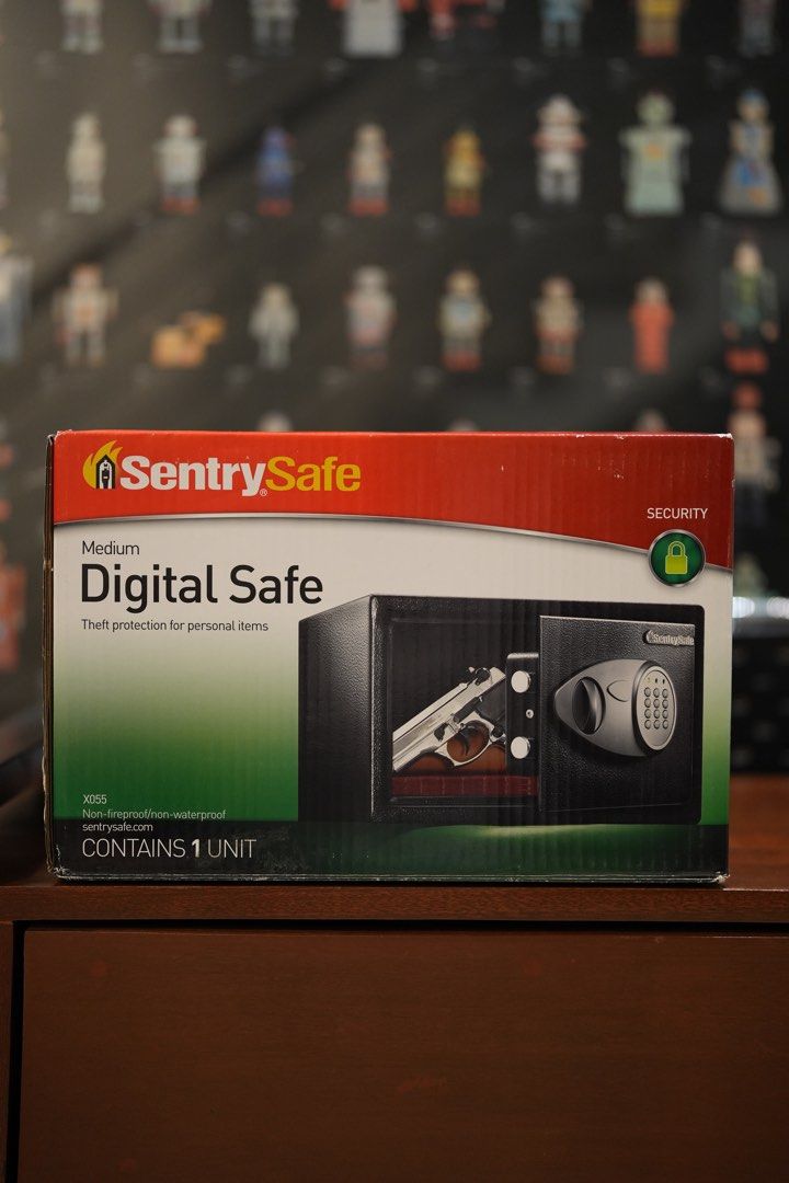 Sentry Safe Digital Safe x055 (Category: Safe) located in Makati City. Submitted by fujitiv (Listing ID 1287805815, Image 1). Description: Brand new, unopened unit Got this a while back but never opened. Should've gotten the variant that is fireproof .