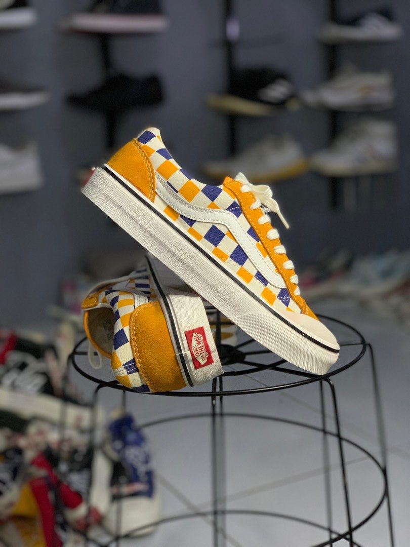 Sepatu VANS STYLE 36 DECON SF checker Fesyen Wanita Sepatu di Carousell