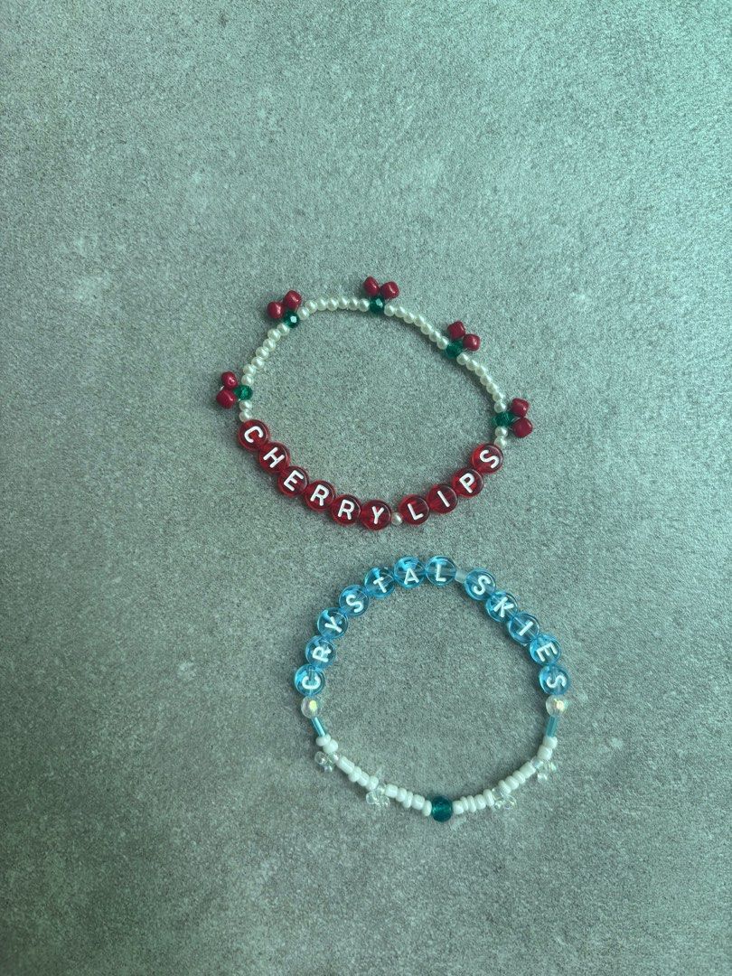 SET OF 2 Blank Space friendship bracelets