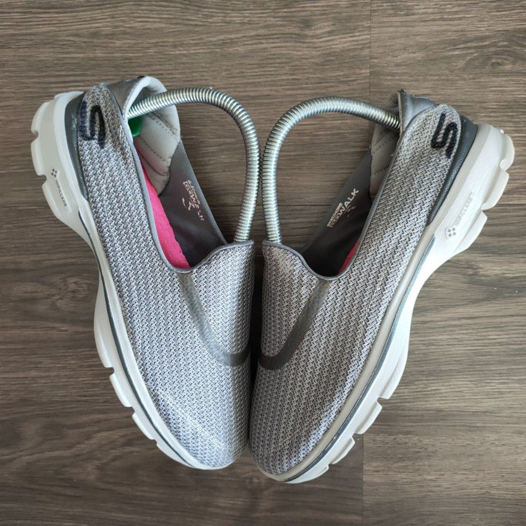 Skechers Go Walk 3 Slip On Grey 5UK 25CM Women s Fashion