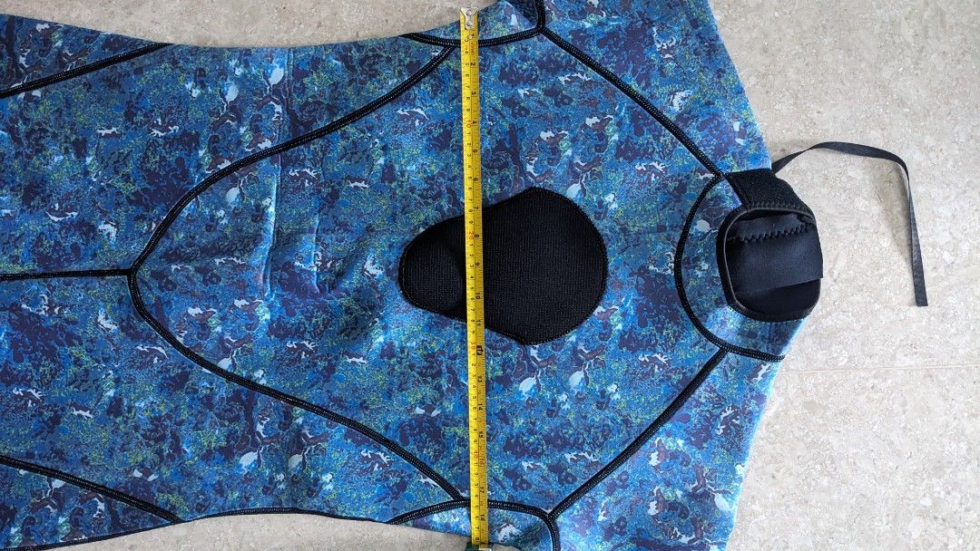 Spearfishing wetsuit 3MM Asian XXXL - diving scuba freediving rashguard,  Sports Equipment, Other Sports Equipment and Supplies on Carousell