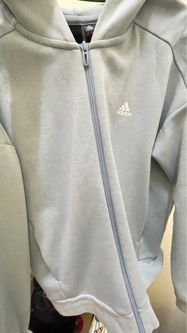 Adidas baby blue sweater best sale