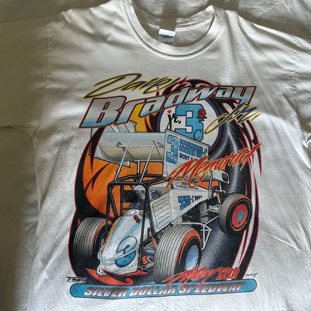 Thrifted graphic tees top