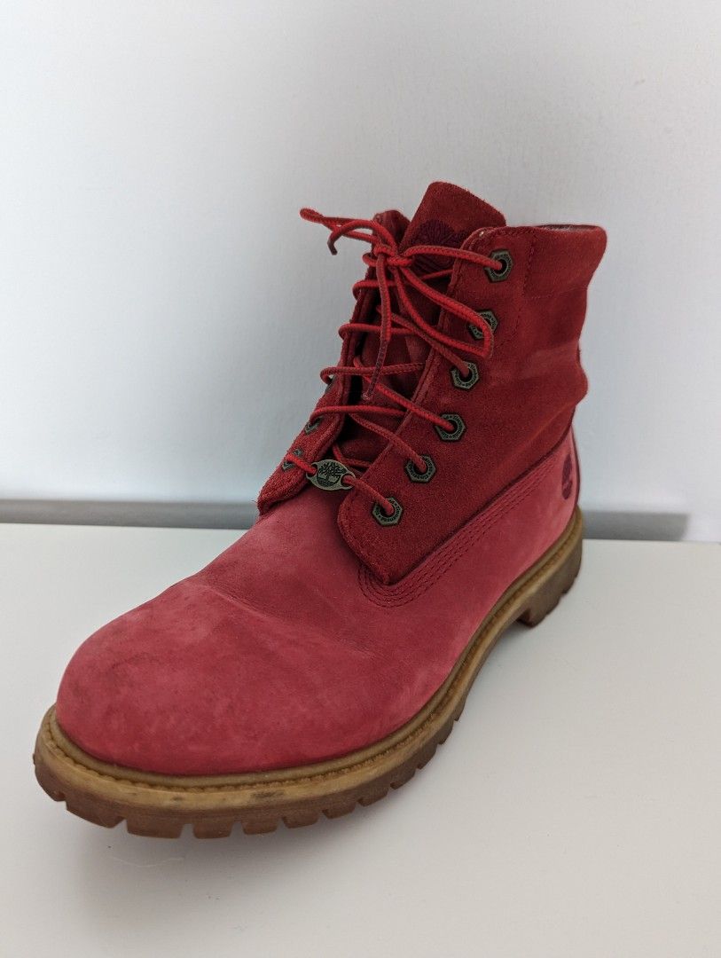 Ruby red timberlands clearance