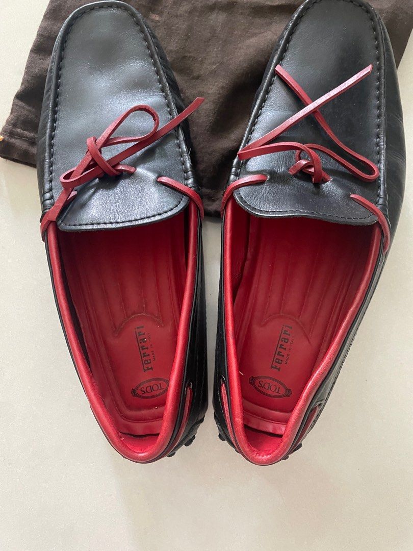 Red slip sale on dress shoes