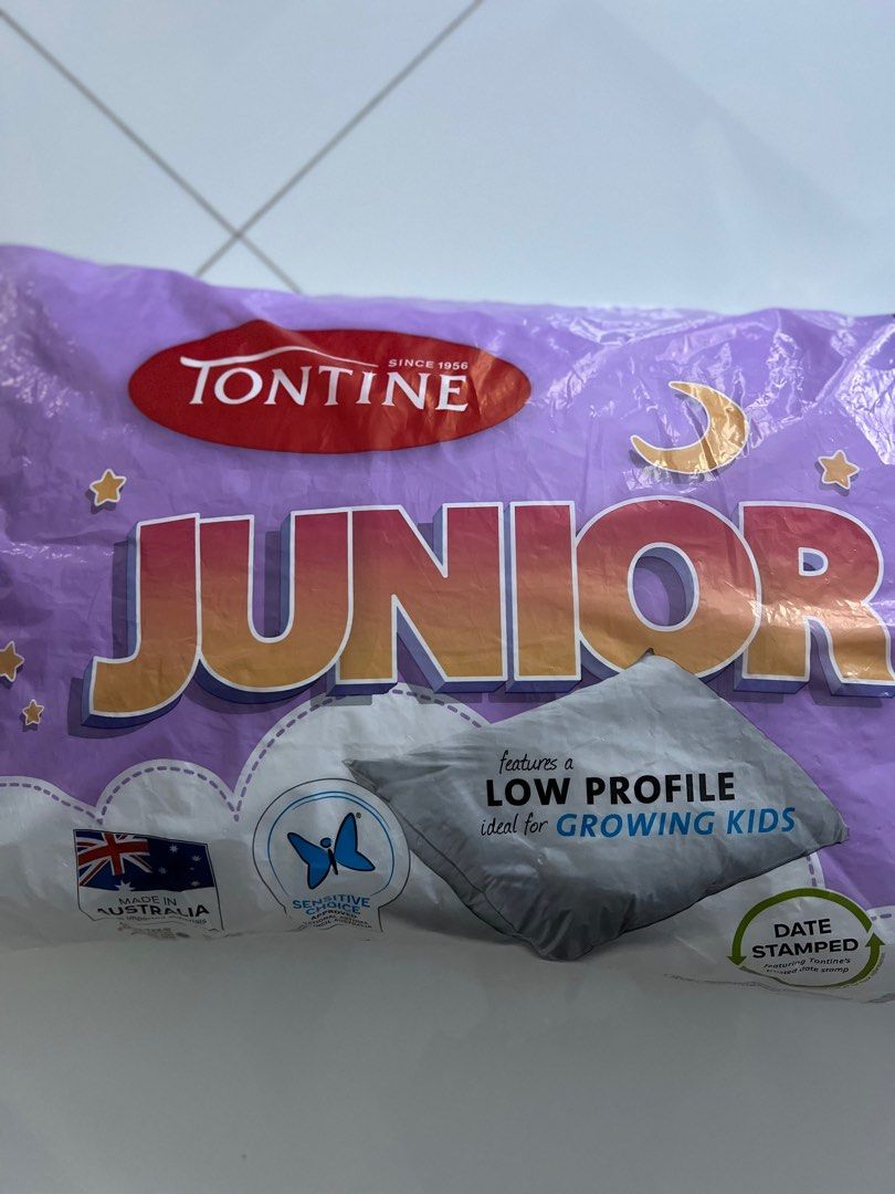 Tontine Junior Pillow Kids pillow Toddler Pillow Children s Pillow Furniture Home Living Bedding Towels on Carousell