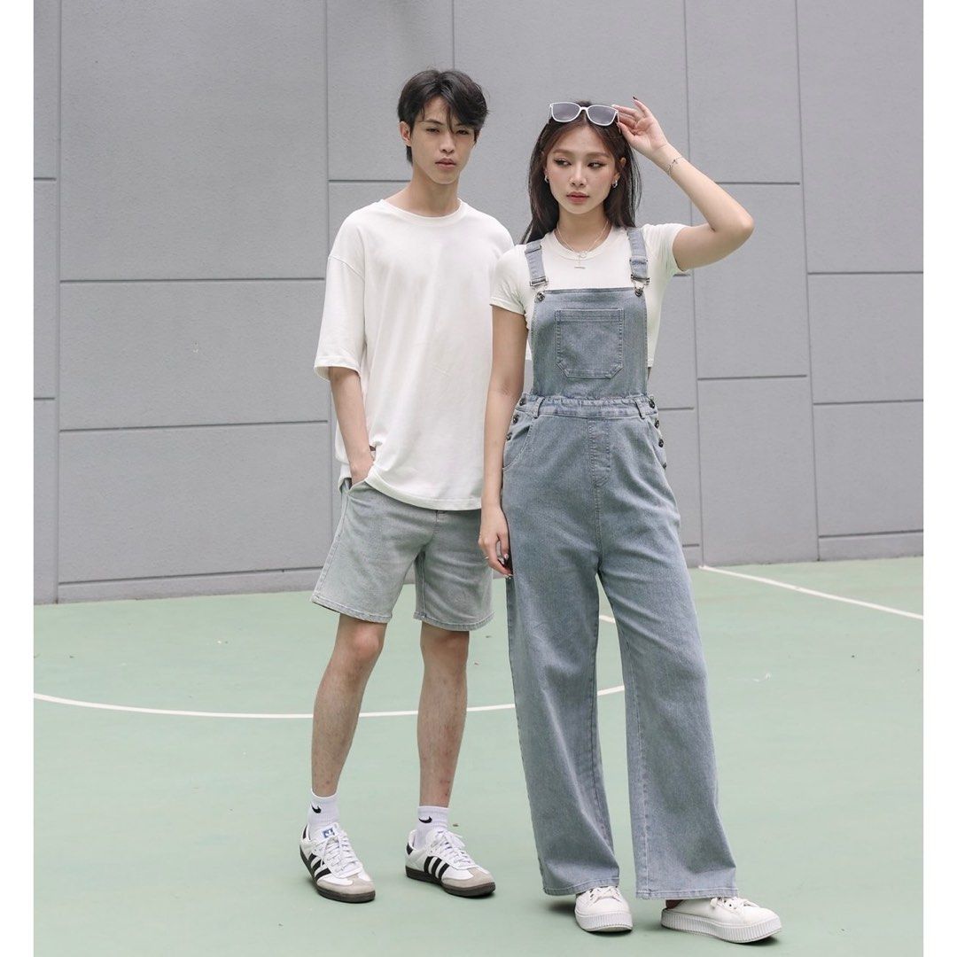 TPZ PINNACLE DENIM DUNGAREE JUMPSUIT IN LIGHT WASH Women s Fashion Dresses Sets Jumpsuits on Carousell