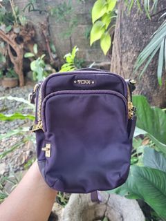 Tumi Voyageur Crossbody Bag Purple