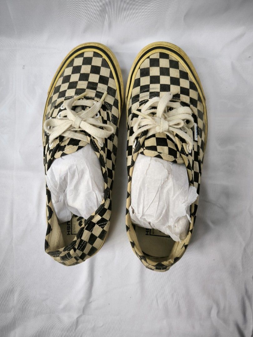Checkerboard vans sale style