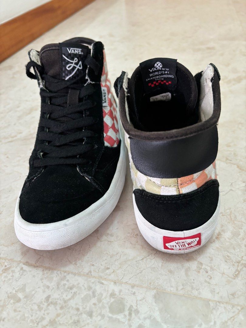 Vans The Lizzie Black Pink Blue Women s Fashion Footwear