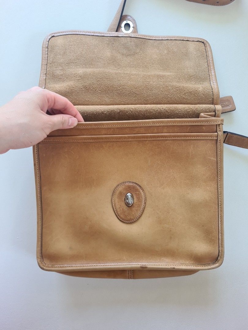 All leather hotsell coach purse