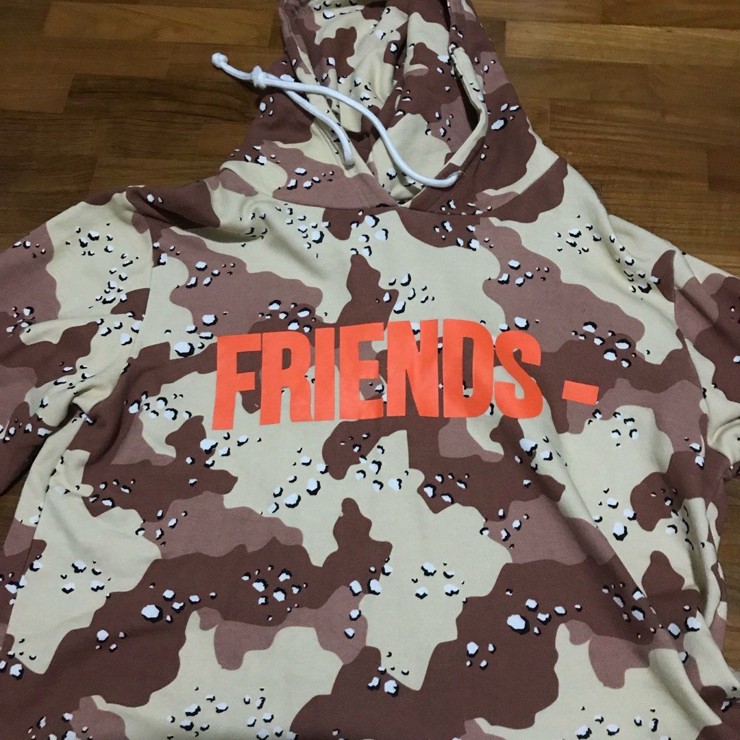 Vlone friends hoodie camo cheap