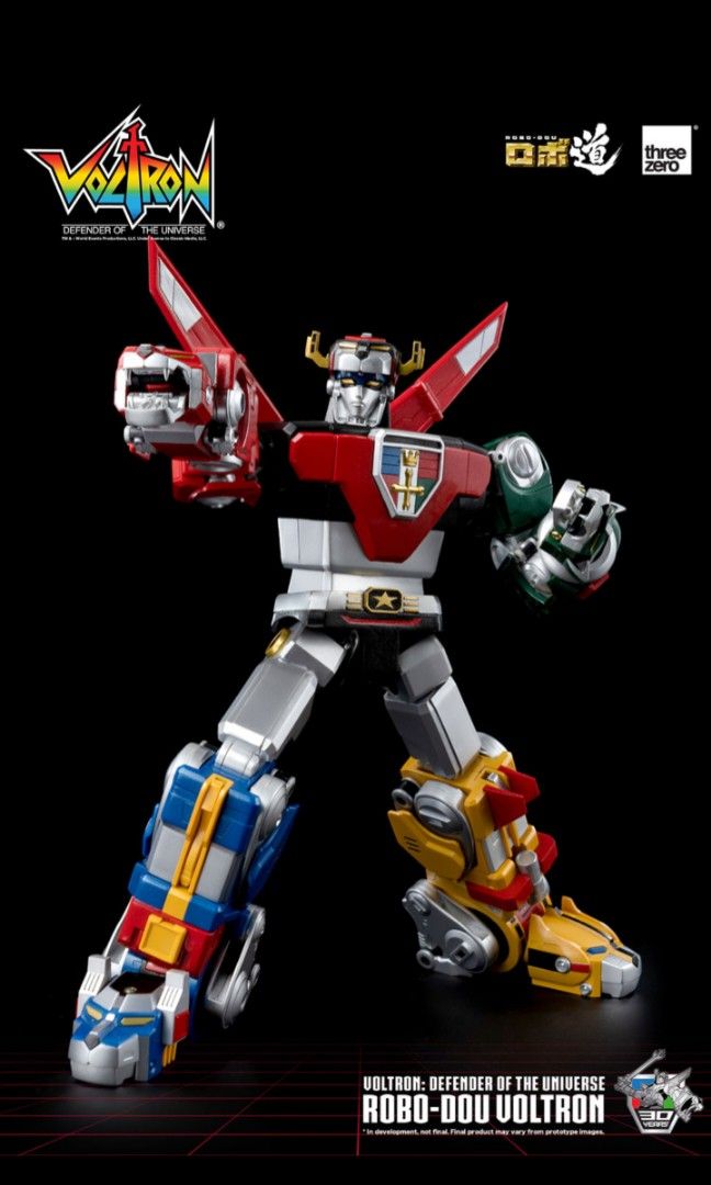 Voltron - threezero (Category: Toy Figures) located in Singapore. Submitted by tawtawtalon (Listing ID 1287724034, Image 4). Description: Original from Threezero original box never displayed checked quality - 💯% negotiable full details here: https://www.threezerohk.com/product/voltron-defender-of-the-universerobo-dou-voltron/.