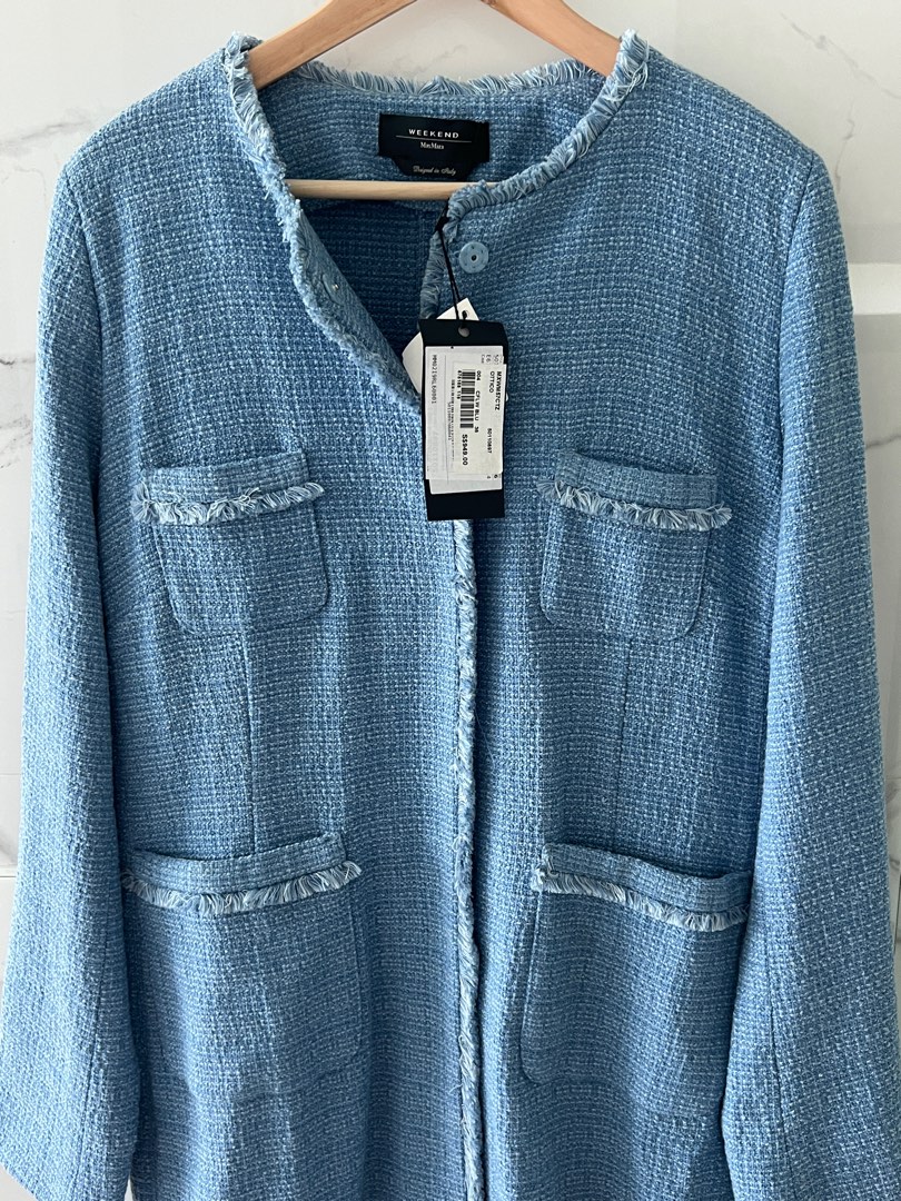 Weekend Max Mara spring tweed coat 36 Women s Fashion Coats
