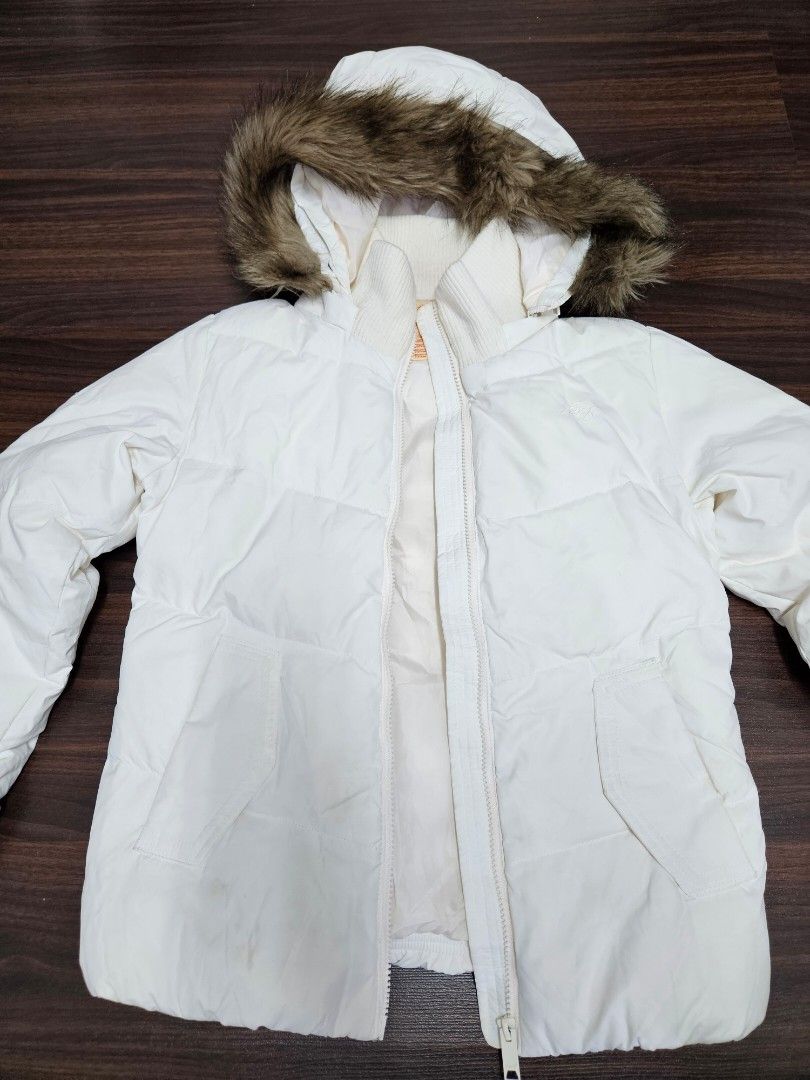 Fur hooded cheap jumper