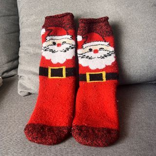 Winter Thick Santa Claus Christmas Socks 1 Pair