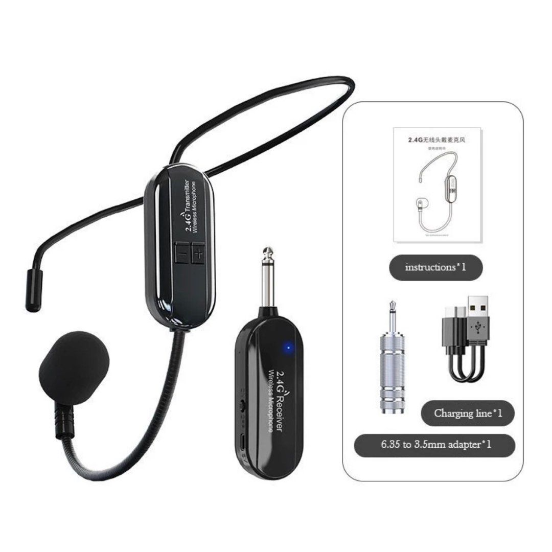Wireless Lavalier Headset Lapel Headset Lavaliere Microphone