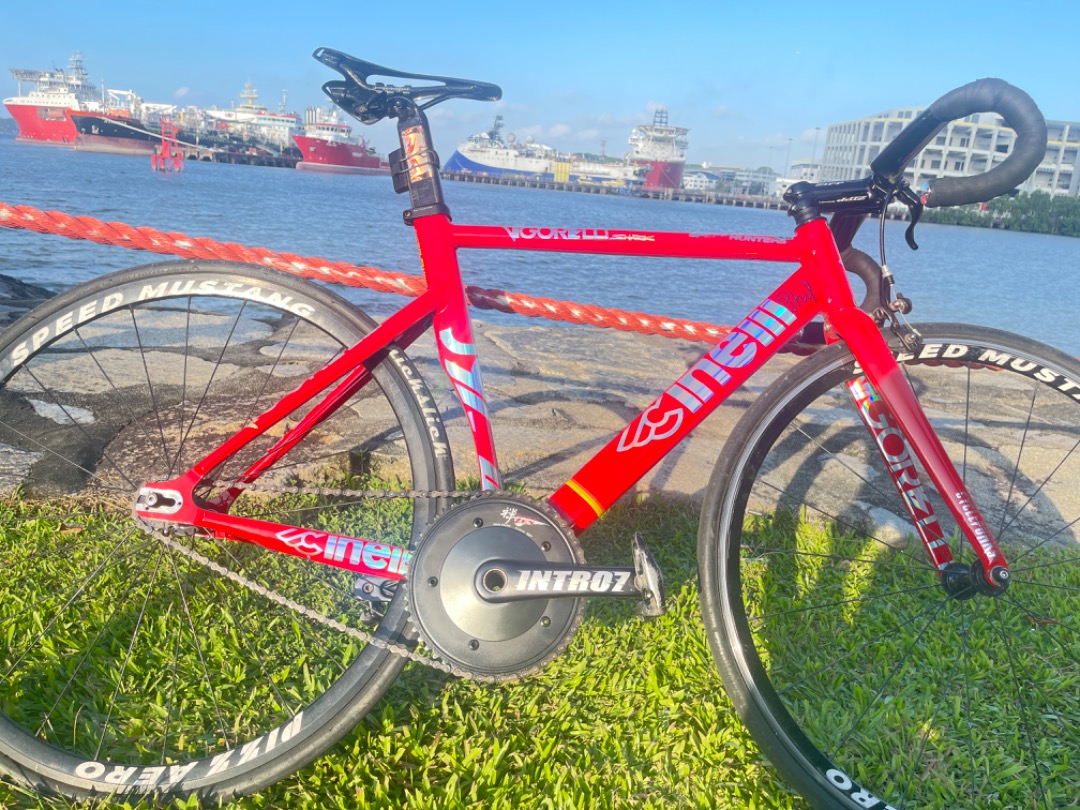wtt wts cinelli vigorelli shark fixie track CHECK DESC Sports
