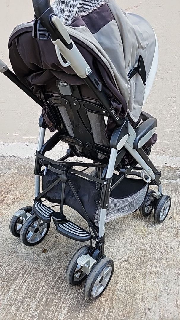 YA05A Kereta Sorong Bayi PEG PEREGO PLIKO P3 Stroller Brown