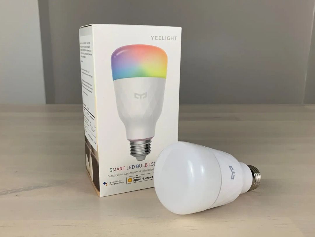 Yeelight Smart LED Bulb 1S Multi Colour Furniture Home Living Lighting Fans Lighting on Carousell