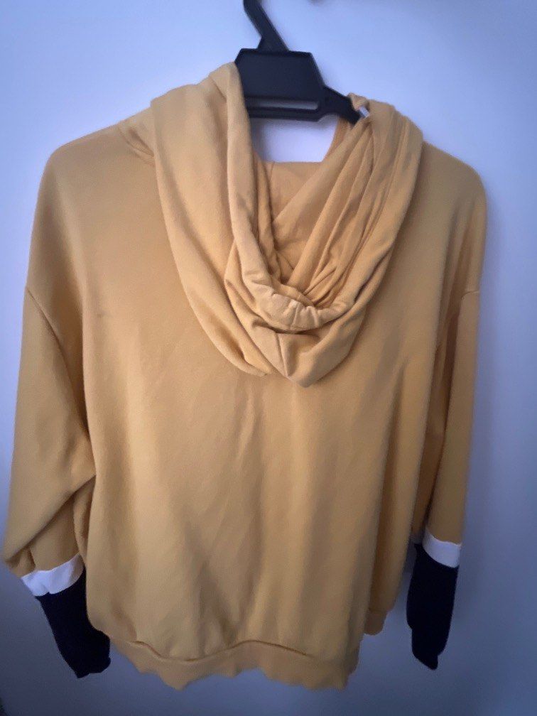 Yellow hoodie best sale cotton on