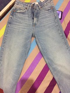 Zara highwaist mom jeans