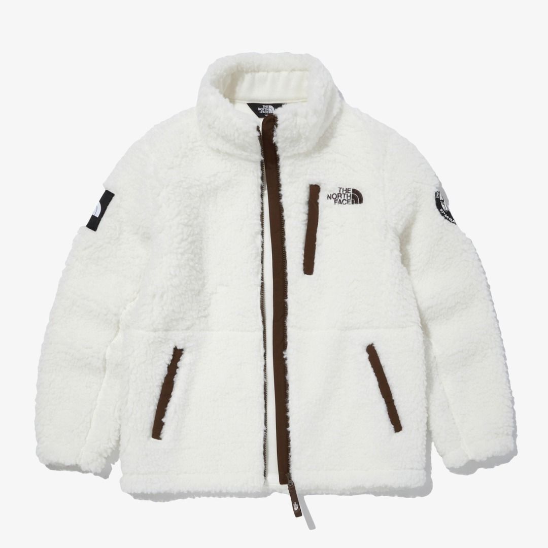 Girls white fleece jacket outlet