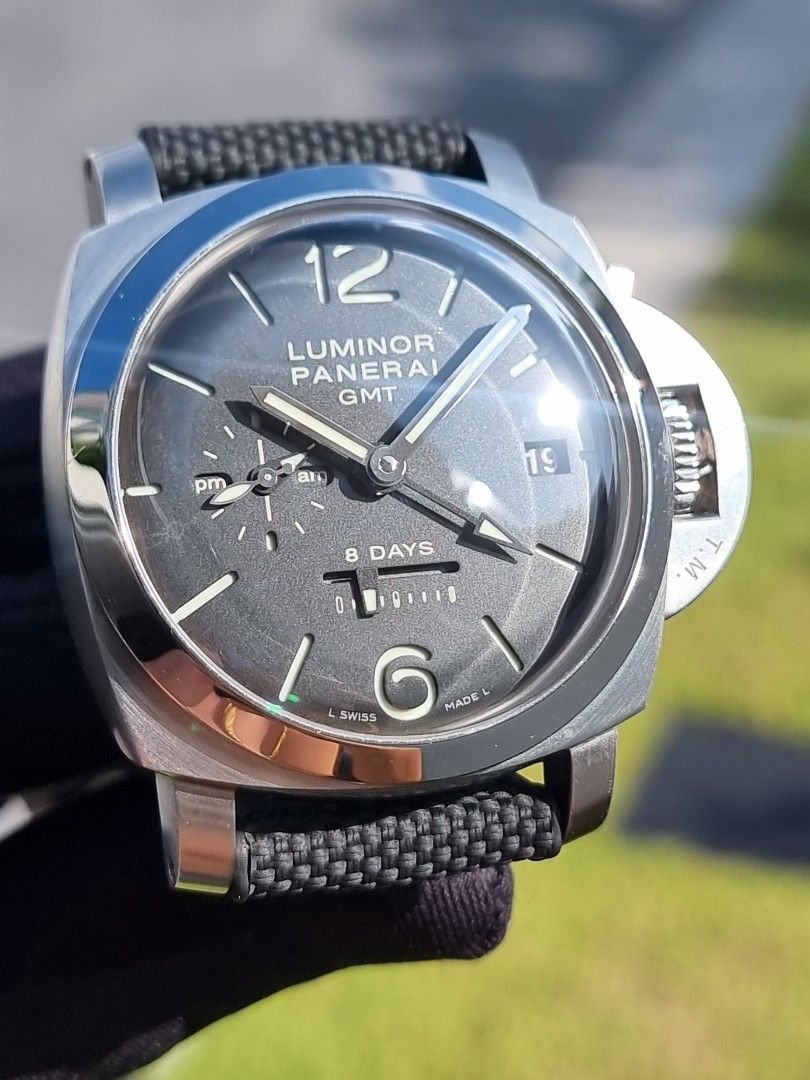 2021 PANERAI PAM LUMINOR 1950 8 DAYS GMT PAM233 PAM00233 PAM0233