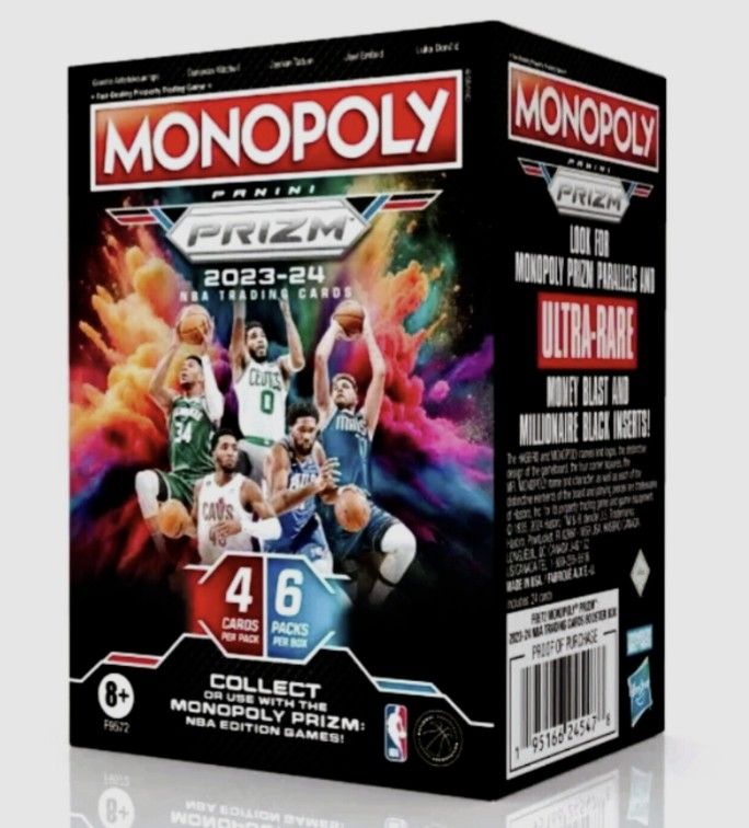 2023-24 Panini Prizm NBA Monopoly Blaster Box, 興趣及遊戲, 玩具