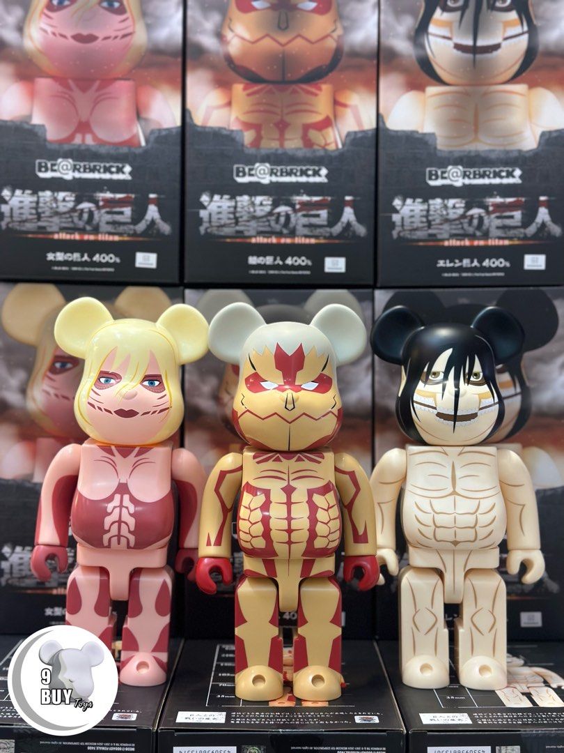 BE@RBRICK 進撃の巨人 女型の巨人 Amazon.co.jp: BE@RBRICK 進撃の巨人 女型の巨人 400％ : ホビー