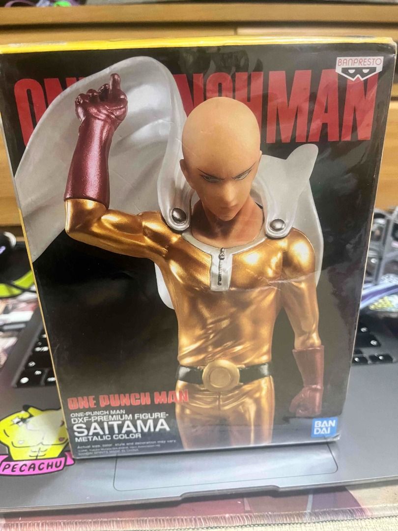 全新 正版 BANDAI 一拳超人 ONE PUNCH MAN DXF 埼玉 金屬色 公仔 動漫 PVC 景品 周邊 玩具 手辦 模型 全新未 ...