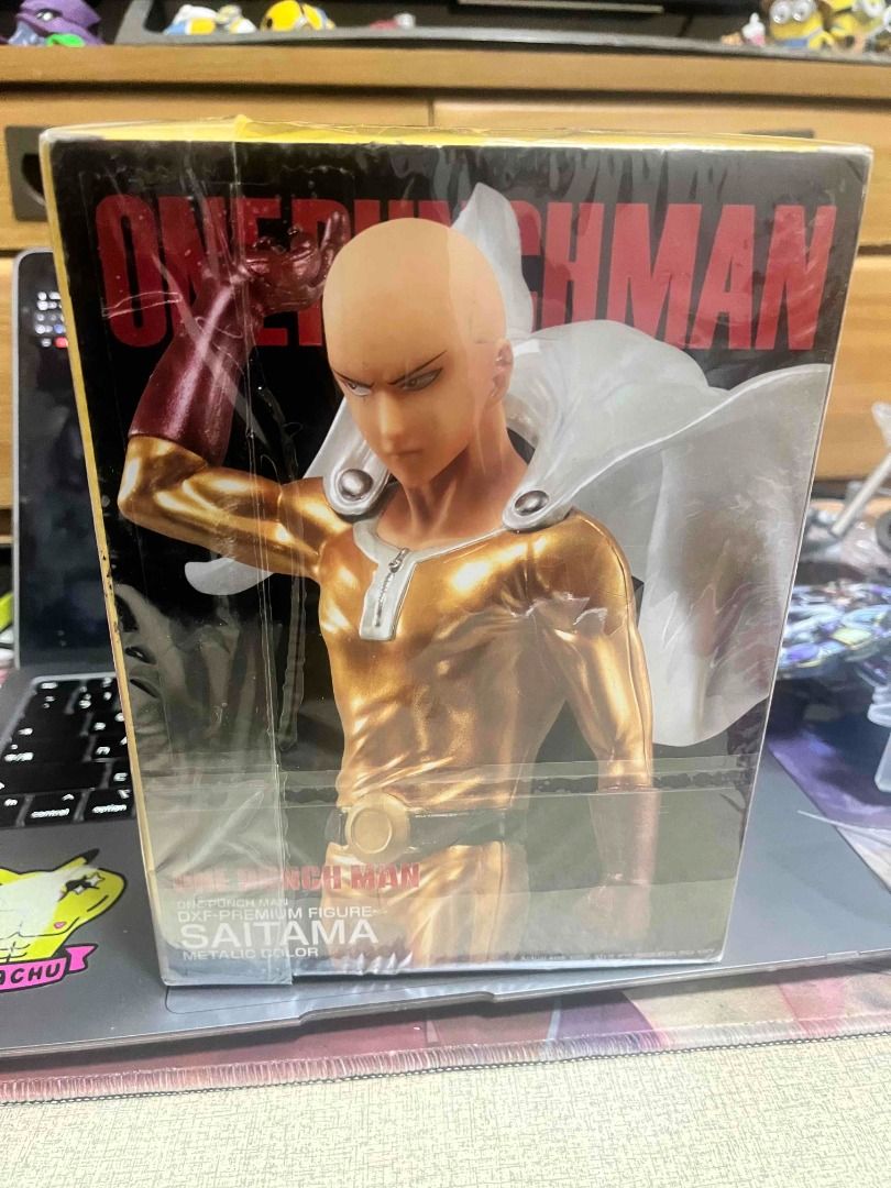 全新 正版 BANDAI 一拳超人 ONE PUNCH MAN DXF 埼玉 金屬色 公仔 動漫 PVC 景品 周邊 玩具 手辦 模型 全新未 ...