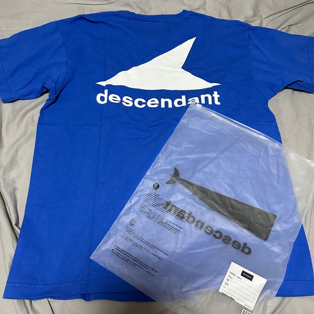 平放Descendant 23aw CETUS Tee SS Blue Wtaps Descendant madness T恤 ...