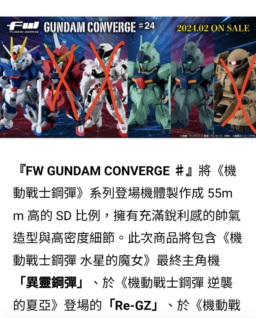 FW GUNDAM CONVERGE ♯24 定価 ライジングフリーダ - 模型製作用品
