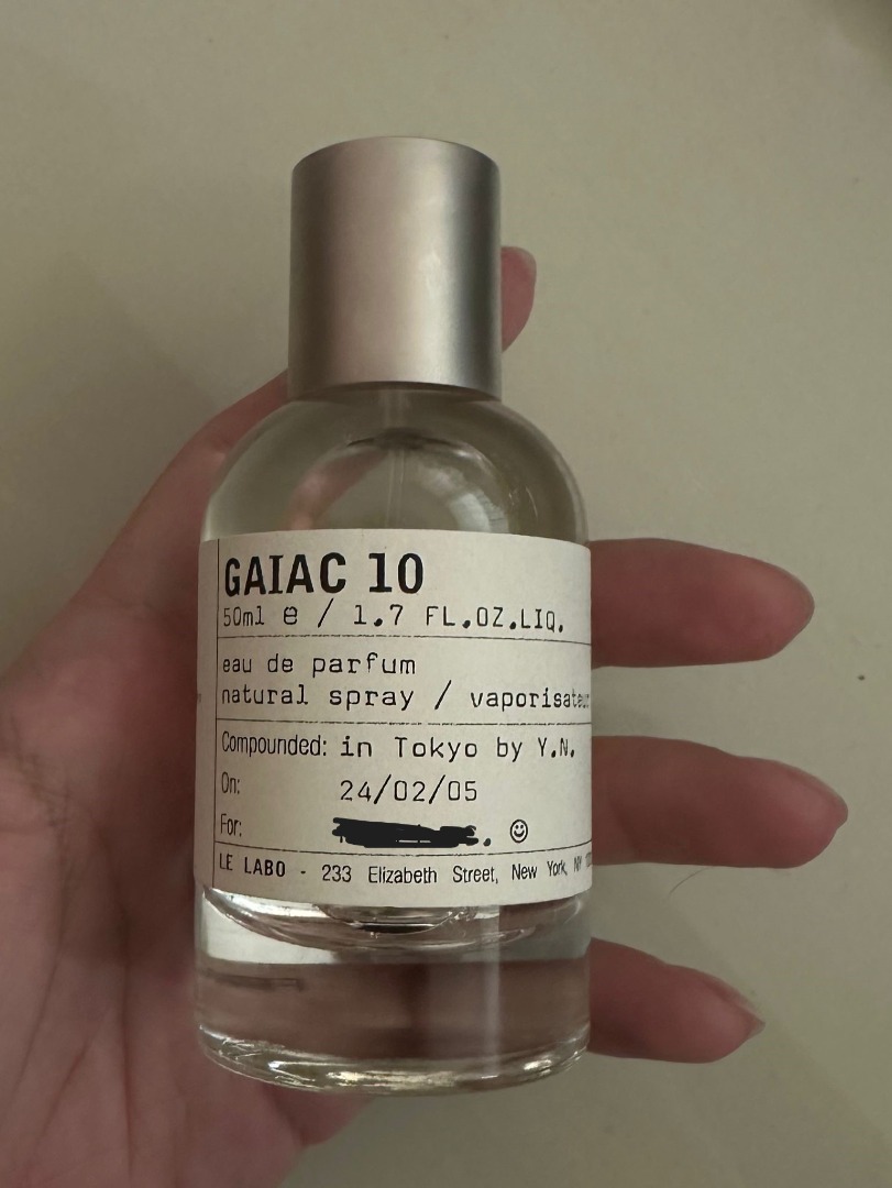 面交) Le Labo Gaiac 10 東京10 正版有單(2024年2月購), 美容