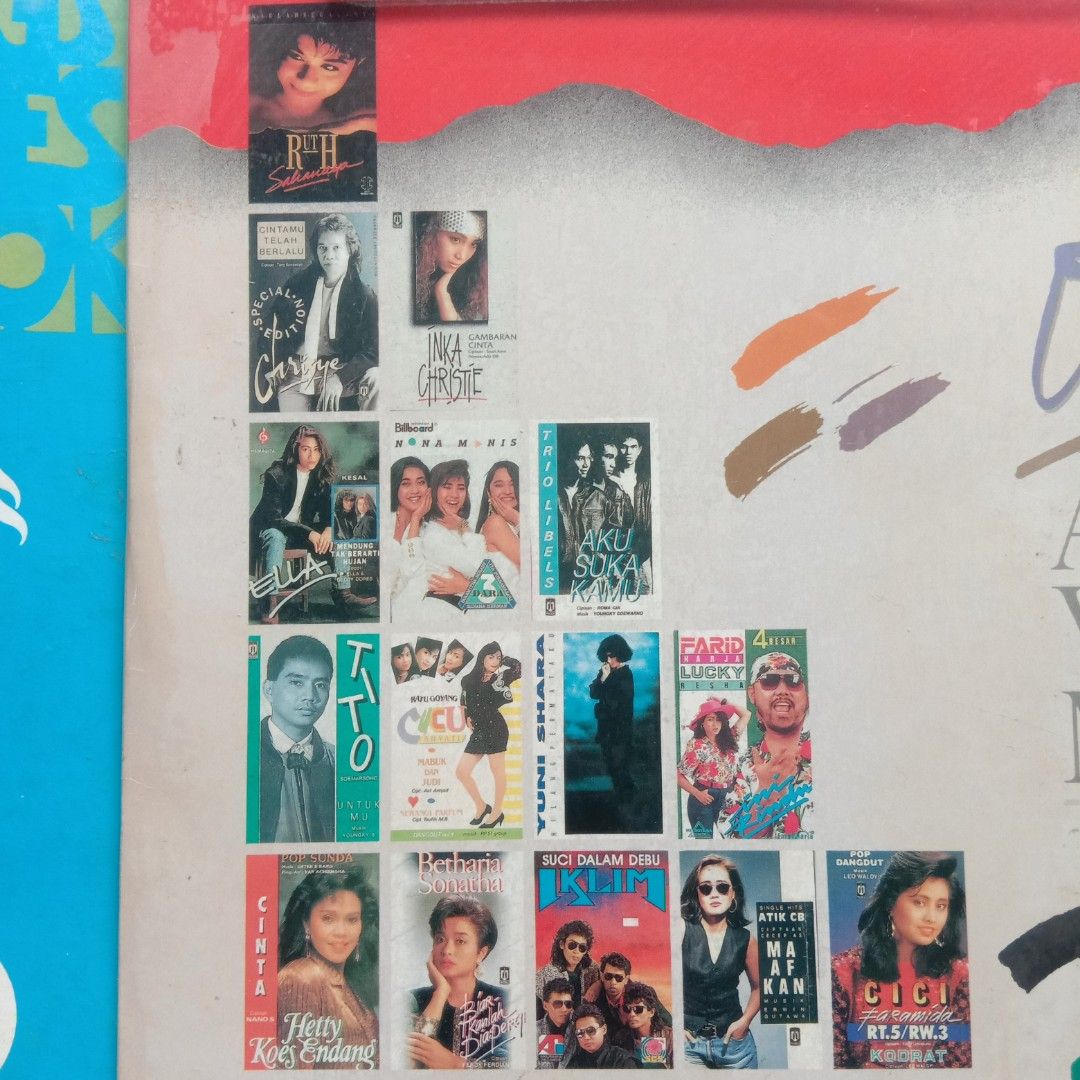 " VINTAGE ORIGINAL LASER DISC 90s LOVE SONGS ALBUM " ,KASET LASER DISC