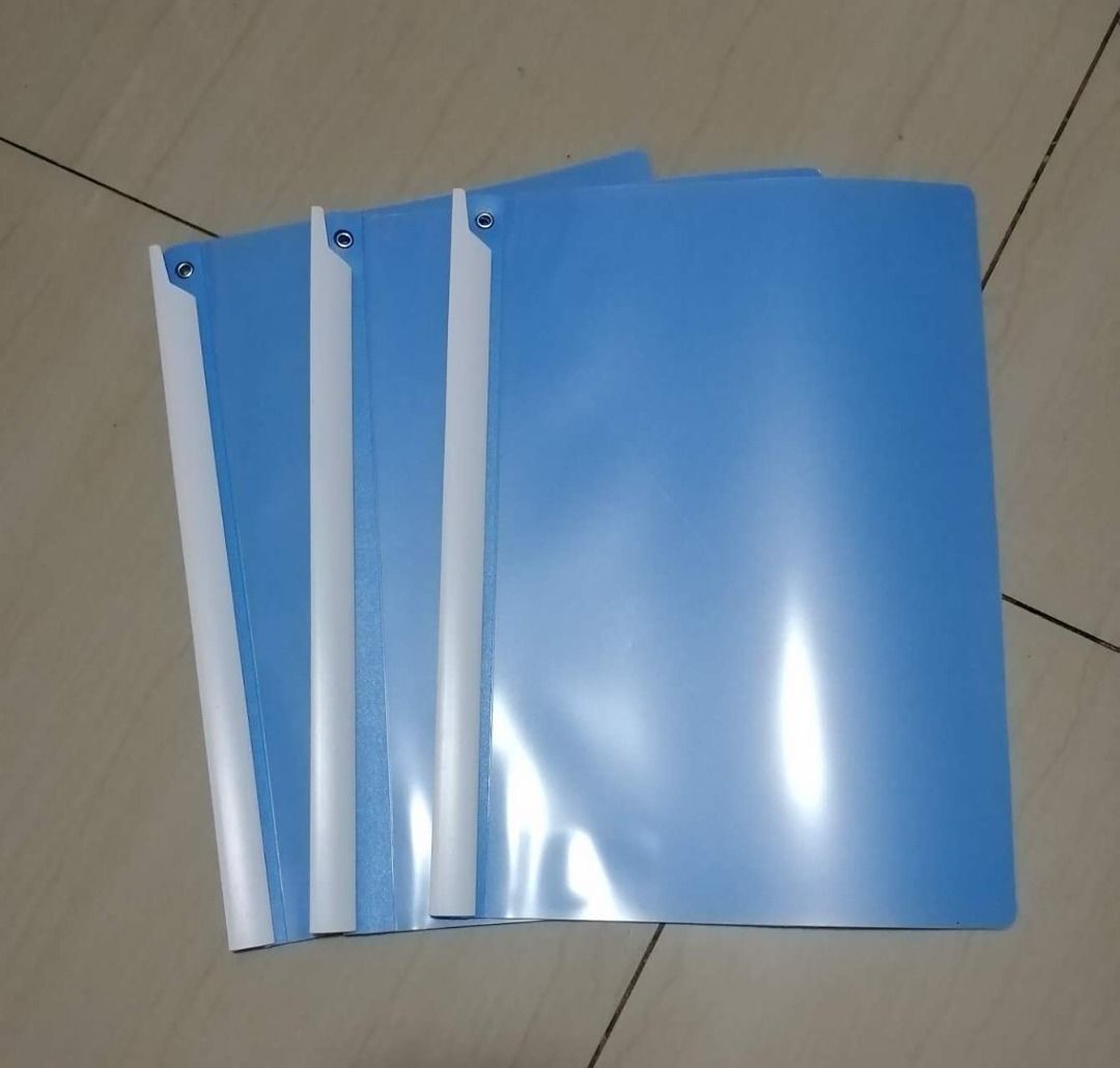 A4 Size Folder/File Organizers Folder Blue Color with Transparent ...