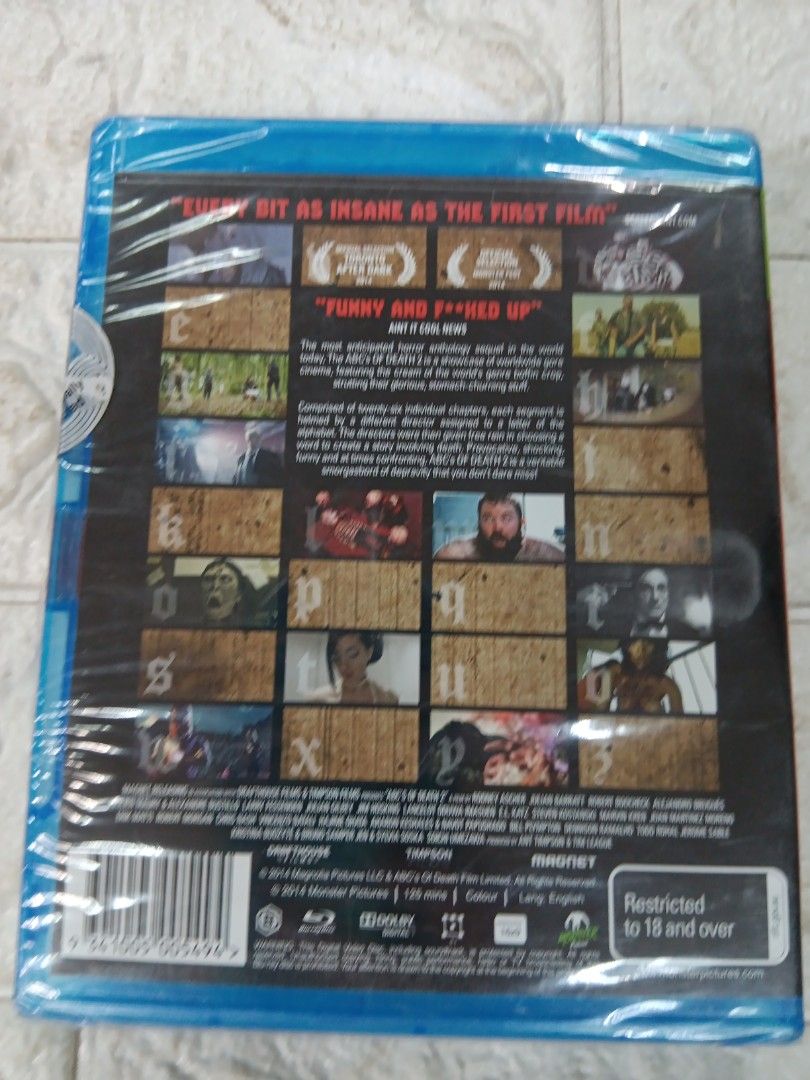 Abc of death 2 hobbies toys music media cds dvds on carousell