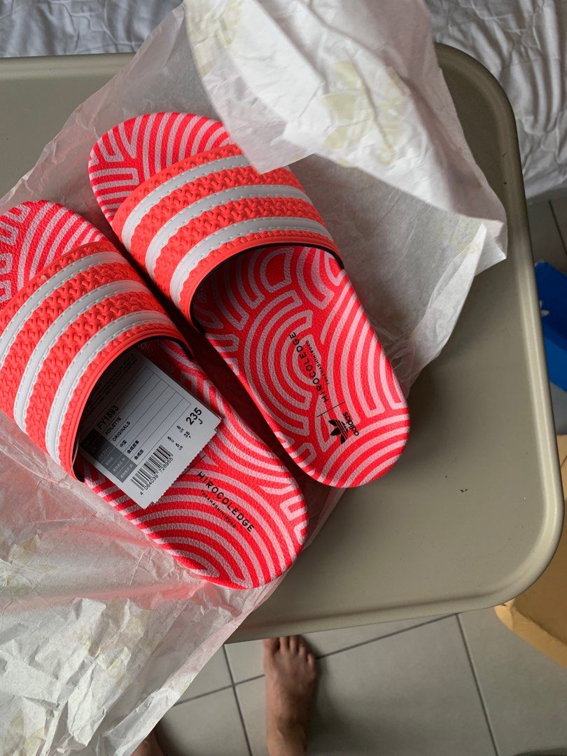 Adidas Pink Japan Limited Edition Slippers Sandals Women s