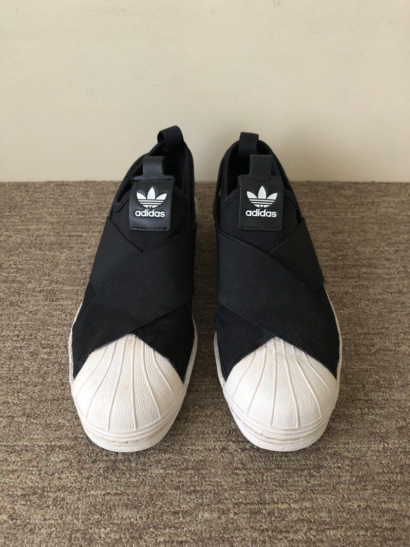 Adidas Superstar Slip On Shoes Black Size 5 US Womens Women s