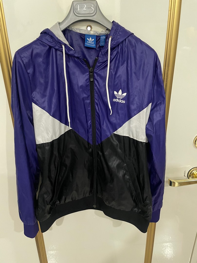 Adidas hoodie outlet windbreaker