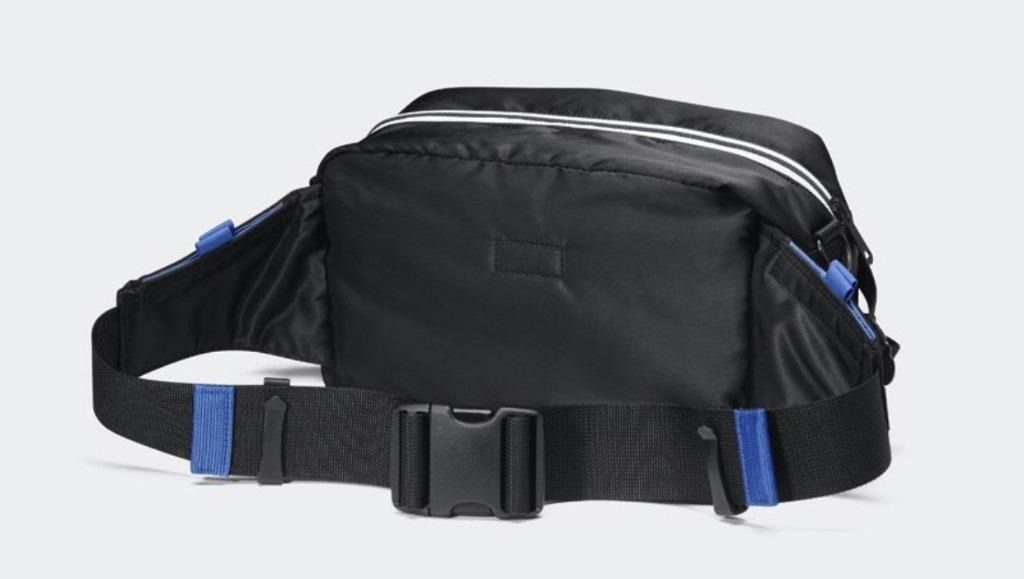 adidas x PORTER 聯名腰包肩背包2Way Waist Bag, 他的時尚, 包包與錢包